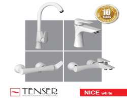 مشخصات، قیمت و خرید شیرآلات تنسر نایس سفید